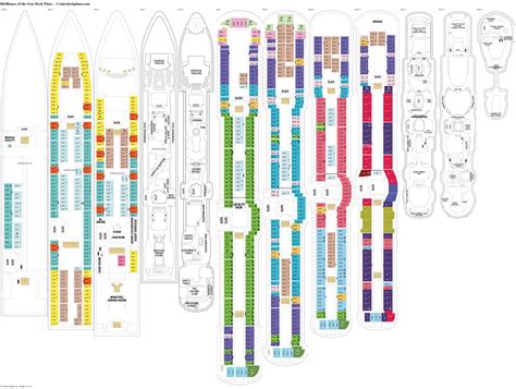Oasis of the Seas Deck plan & cabin plan .